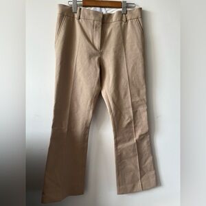 FRAME Le Crop Mini Boot Tan Trousers